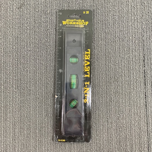 3 in 1 Level Horizontal Vertical & 45 Degree Vials 9 Inch Smartvalue Workshop - Picture 3 of 10